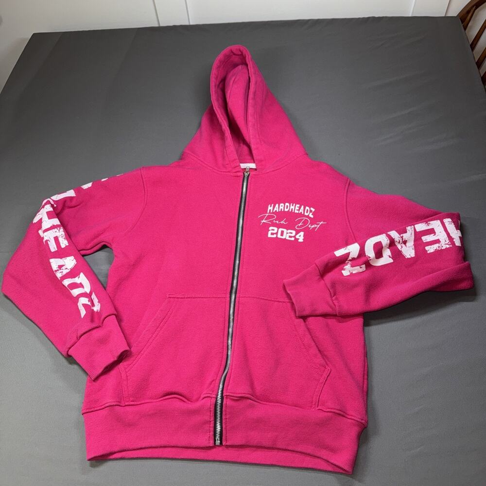 Joggers Set HardHeadz Pink Size Small Bottoms And Jacket